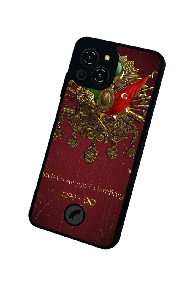 Reeder S23 Pro Max Uyumlu OsmanliTugrasi Tasarımlı Glossy Premium Kılıf