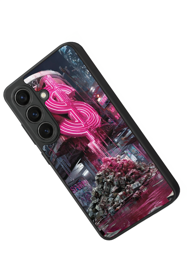 Samsung Galaxy S26 Uyumlu Para Tasarımlı Glossy Premium Kılıf