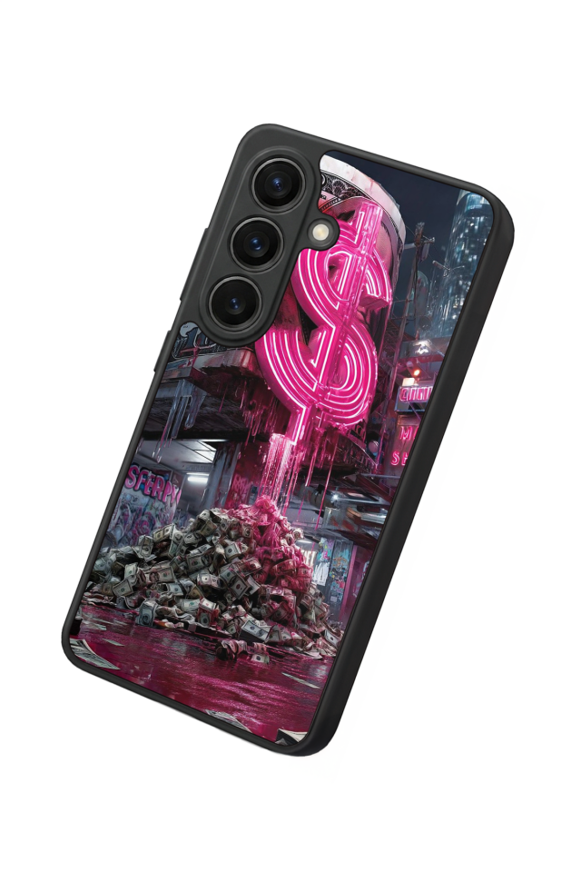Samsung Galaxy S26 Uyumlu Para Tasarımlı Glossy Premium Kılıf