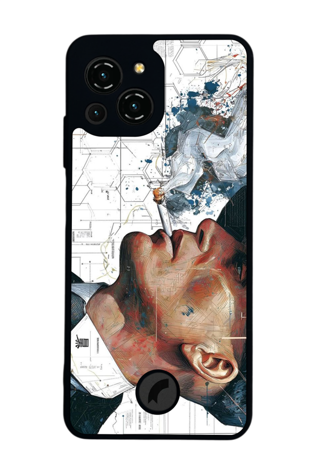 Reeder S23 Pro Max Uyumlu Peaky Blinders Tasarımlı Glossy Premium Kılıf