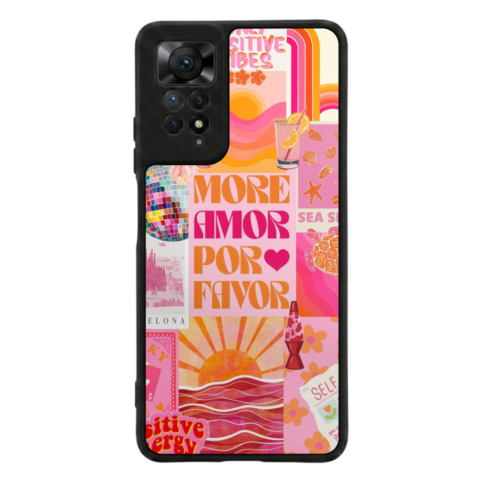 Xiaomi Redmi Note 12 Pro Uyumlu Poster Tasarımlı Glossy Premium Kılıf