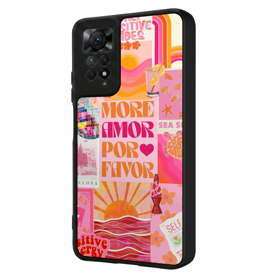 Xiaomi Redmi Note 12 Pro Uyumlu Poster Tasarımlı Glossy Premium Kılıf
