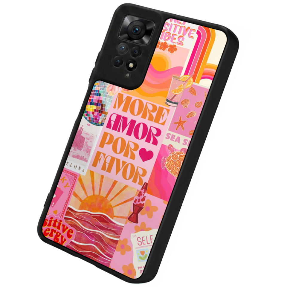 Xiaomi Redmi Note 12 Pro Uyumlu Poster Tasarımlı Glossy Premium Kılıf