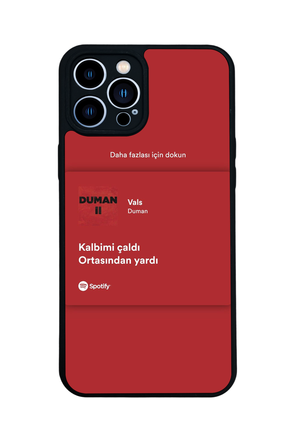 iPhone 12 Pro Max Uyumlu Sarki Sozleri Tasarımlı Glossy Premium Kılıf