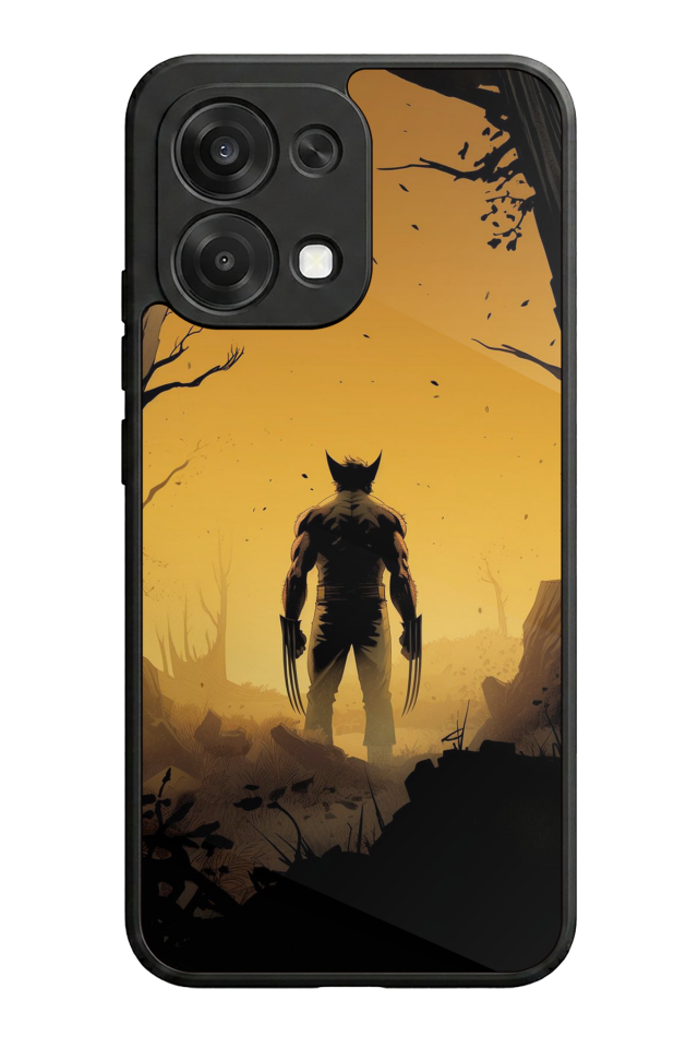 Oppo A6 Pro Uyumlu Wolverine Tasarımlı Glossy Premium Kılıf
