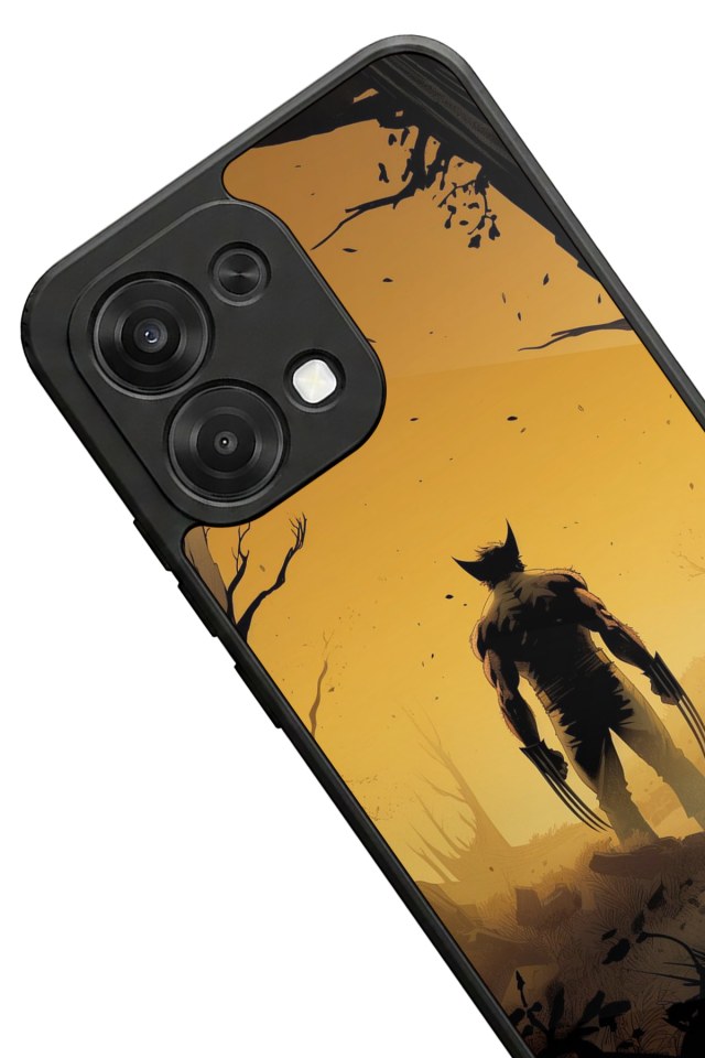 Oppo A6 Pro Uyumlu Wolverine Tasarımlı Glossy Premium Kılıf