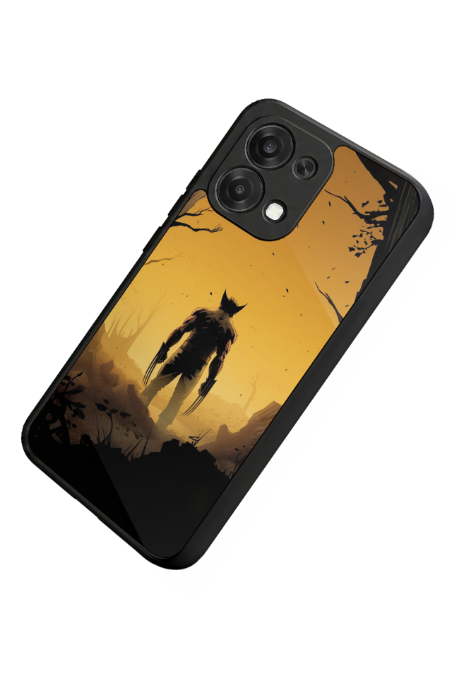 Oppo A6 Pro Uyumlu Wolverine Tasarımlı Glossy Premium Kılıf