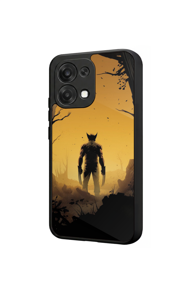 Oppo A6 Pro Uyumlu Wolverine Tasarımlı Glossy Premium Kılıf