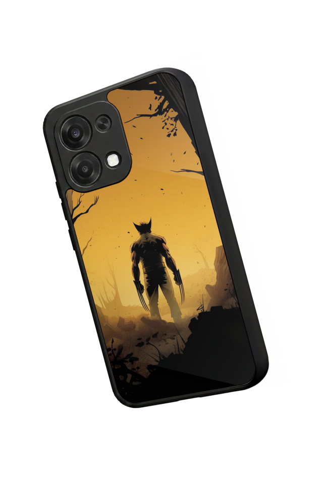 Oppo A6 Pro Uyumlu Wolverine Tasarımlı Glossy Premium Kılıf