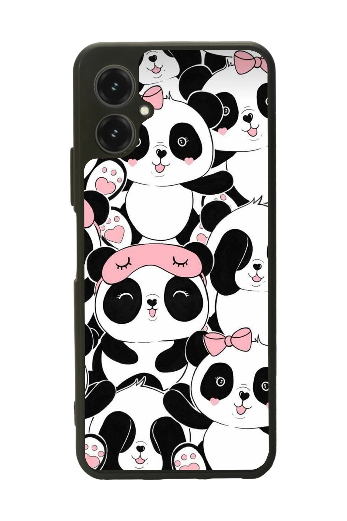 Omix X5 Uyumlu Panda Tasarımlı Glossy Premium Kılıf