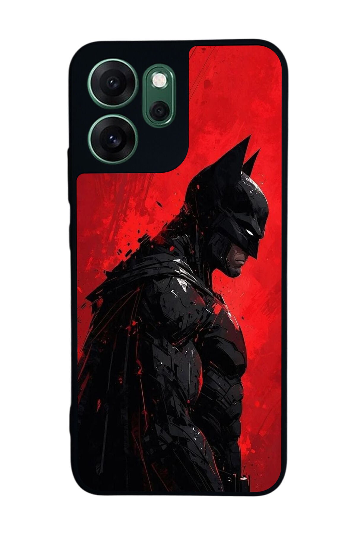 Oppo Reno 14F Uyumlu Batman Tasarımlı Glossy Premium Kılıf