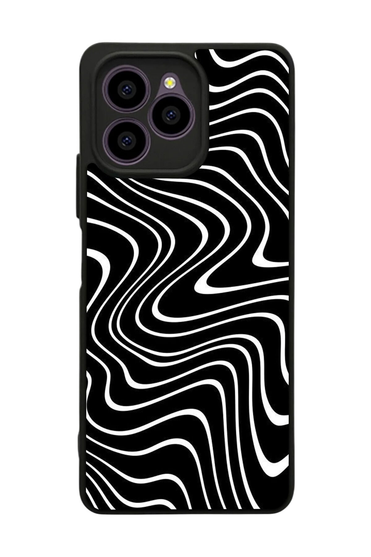 Omix X6 Uyumlu Çizgi Sanatı Tasarımlı Glossy Premium Kılıf