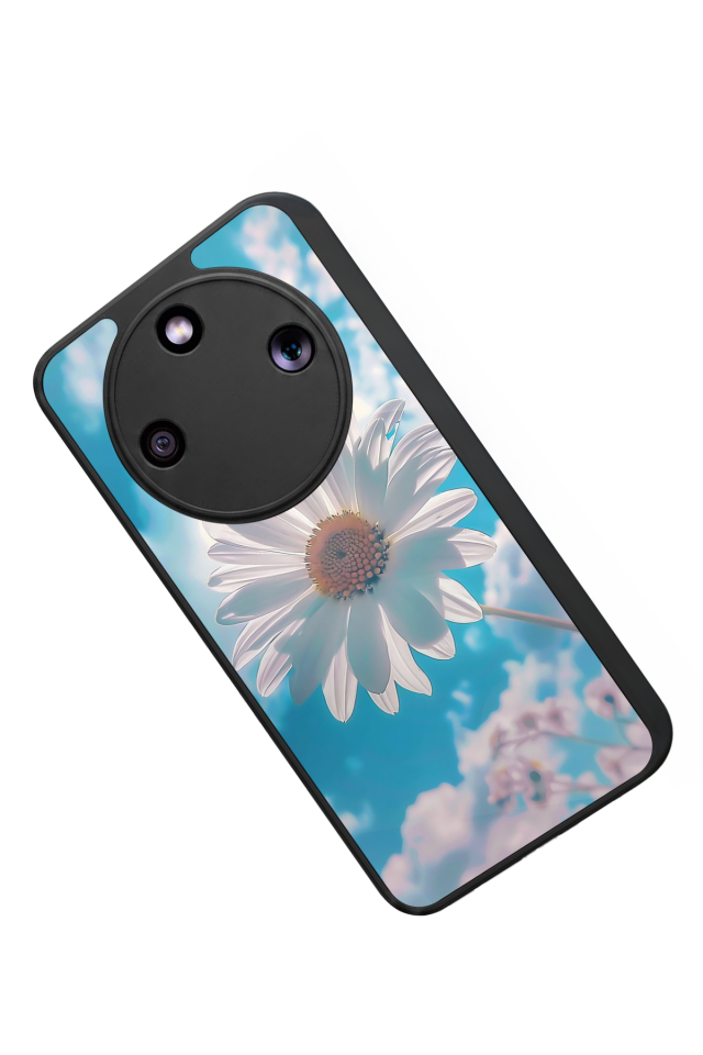 Honor Magic 8 Lite Uyumlu Cicek Tasarımlı Glossy Premium Kılıf
