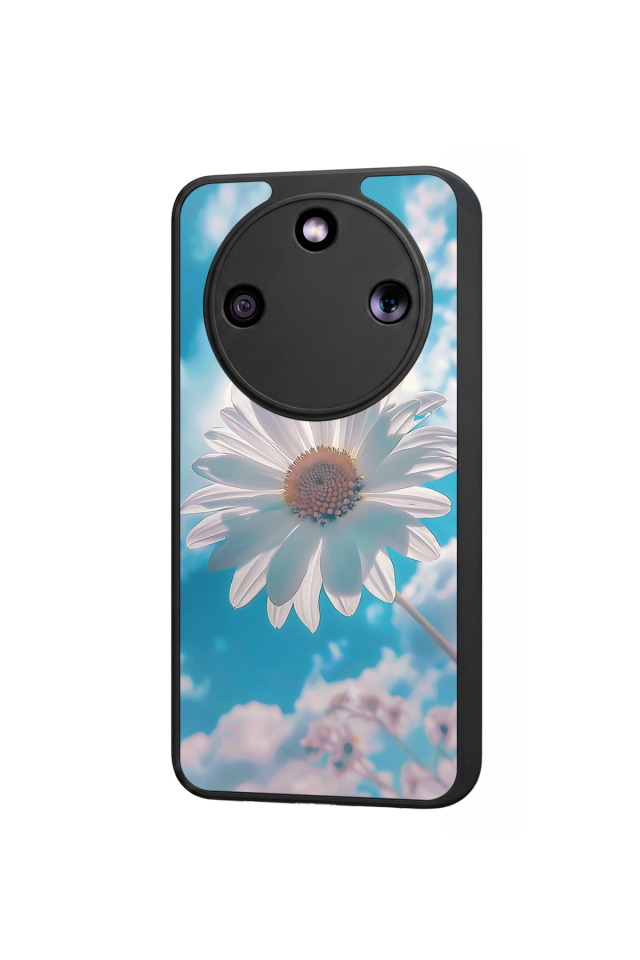 Honor Magic 8 Lite Uyumlu Cicek Tasarımlı Glossy Premium Kılıf