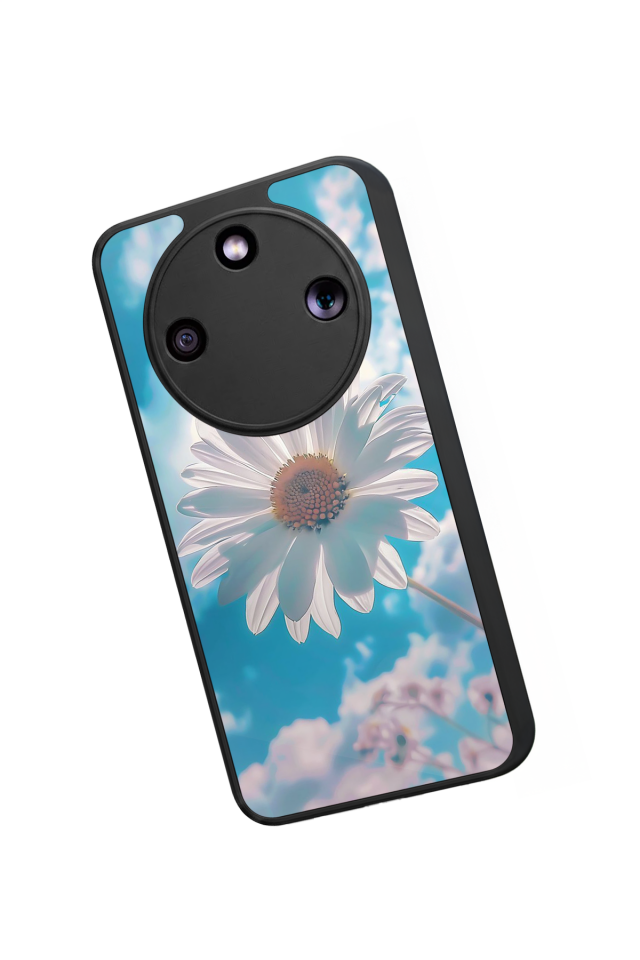 Honor Magic 8 Lite Uyumlu Cicek Tasarımlı Glossy Premium Kılıf