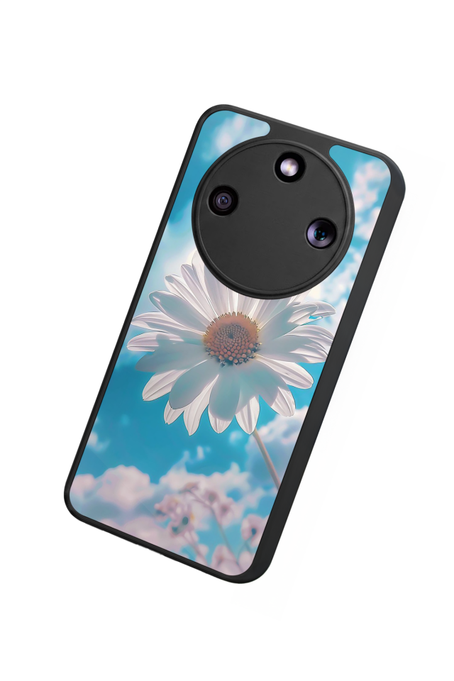 Honor Magic 8 Lite Uyumlu Cicek Tasarımlı Glossy Premium Kılıf