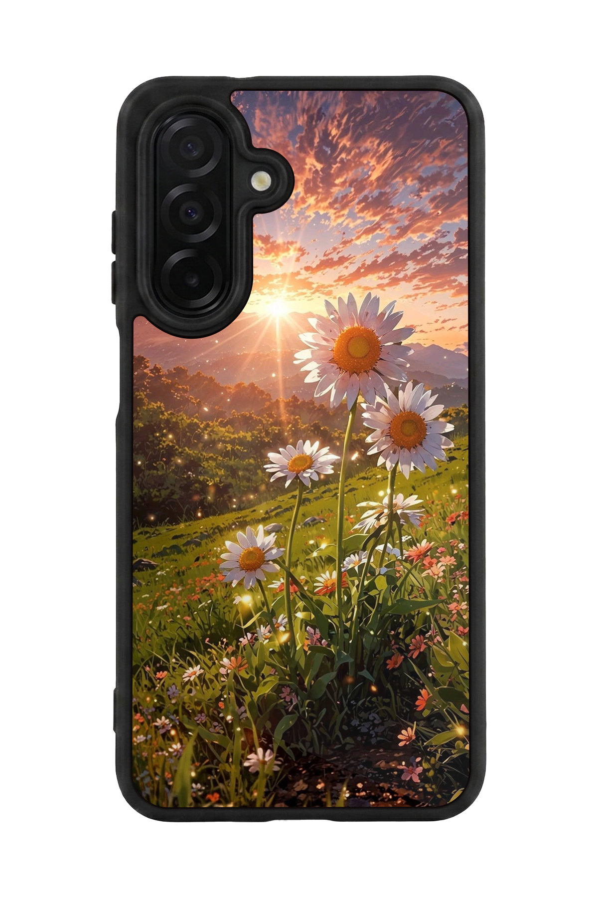Samsung Galaxy A36 Uyumlu Cicek Tasarımlı Glossy Premium Kılıf