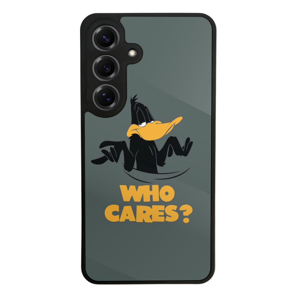 Samsung Galaxy S25 Uyumlu Daffy duck Tasarımlı Glossy Premium Kılıf