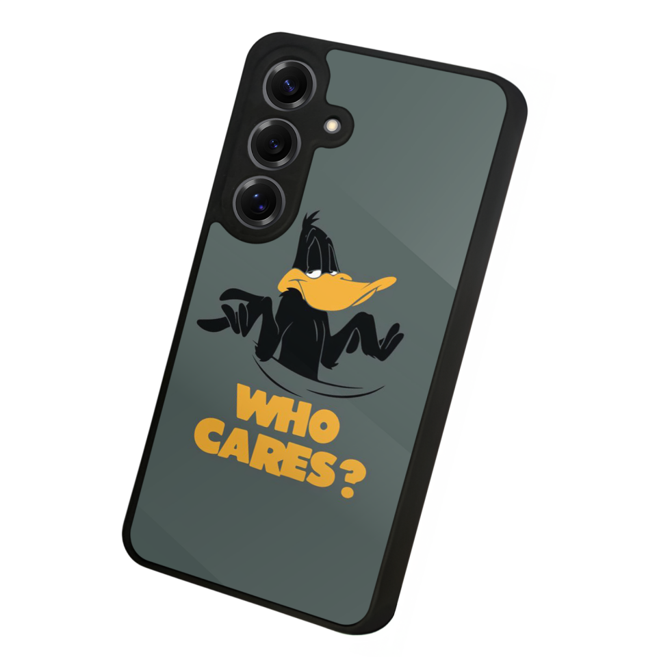 Samsung Galaxy S25 Uyumlu Daffy duck Tasarımlı Glossy Premium Kılıf