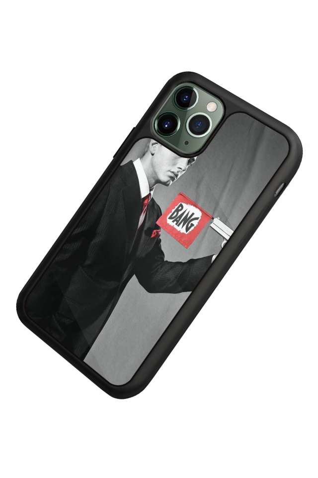 iPhone 11 Pro Uyumlu Eminem Tasarımlı Glossy Premium Kılıf