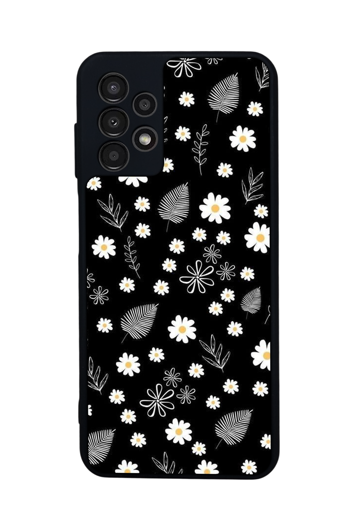 Samsung Galaxy A23 Uyumlu Floral Tasarımlı Glossy Premium Kılıf