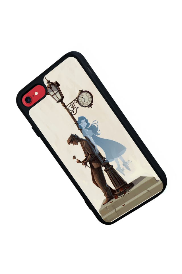 iPhone 8 Uyumlu Kalp Love Tasarımlı Glossy Premium Kılıf