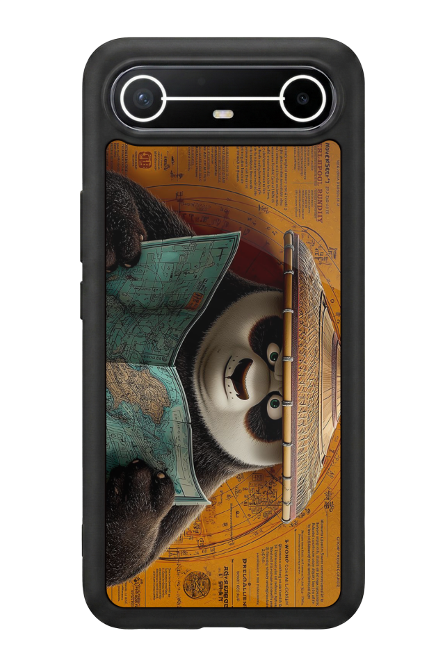 Tecno Spark Slim 5G Uyumlu Kung Fu Panda Tasarımlı Glossy Premium Kılıf