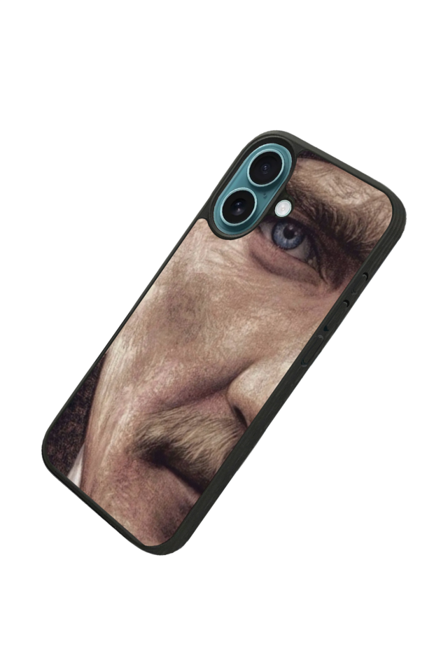 iPhone 16 Uyumlu Mustafa Kemal Ataturk Tasarımlı Glossy Premium Kılıf