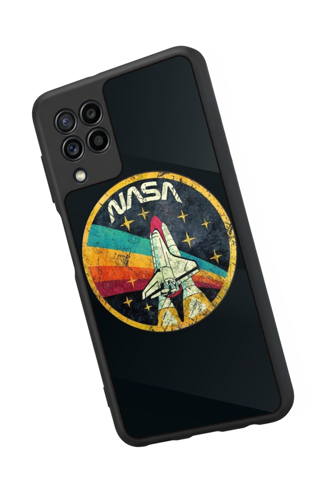 Samsung Galaxy M32 Uyumlu Nasa Tasarımlı Glossy Premium Kılıf