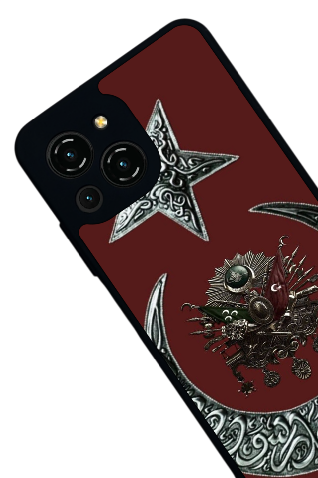 Reeder S23 Pro Max Uyumlu OsmanliTugrasi Tasarımlı Glossy Premium Kılıf