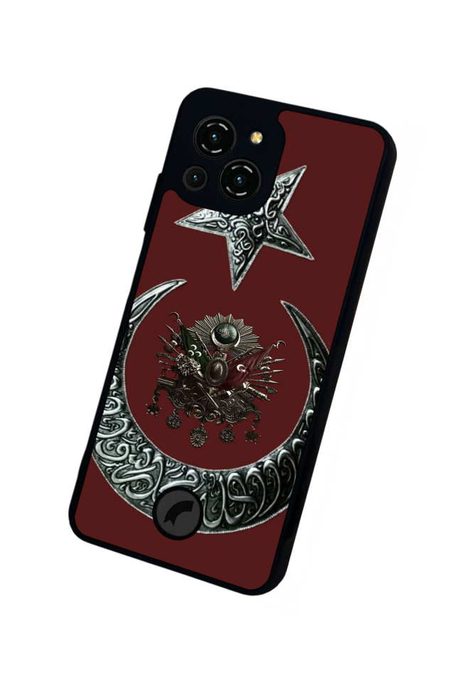 Reeder S23 Pro Max Uyumlu OsmanliTugrasi Tasarımlı Glossy Premium Kılıf