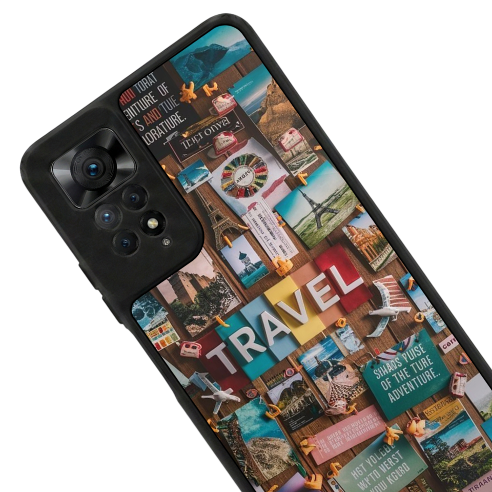 Xiaomi Redmi Note 12 Pro Uyumlu Poster Tasarımlı Glossy Premium Kılıf