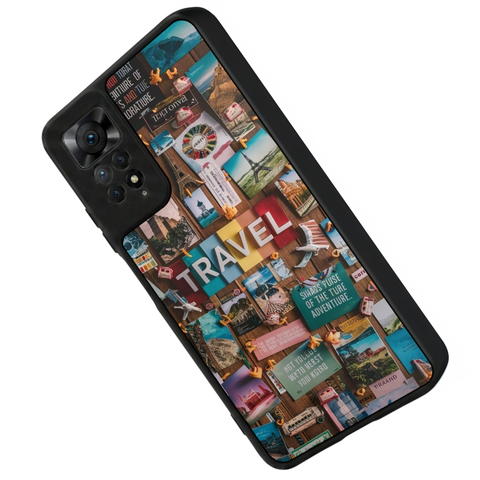 Xiaomi Redmi Note 12 Pro Uyumlu Poster Tasarımlı Glossy Premium Kılıf