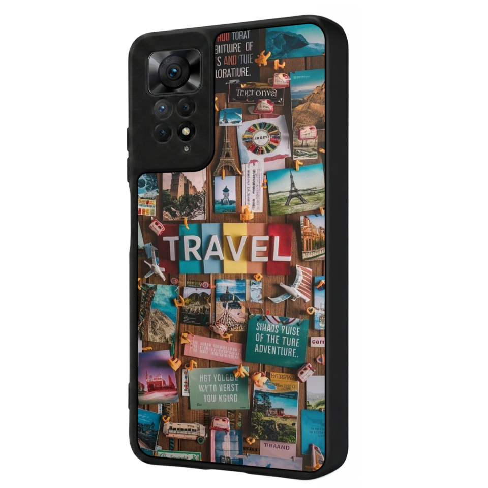 Xiaomi Redmi Note 12 Pro Uyumlu Poster Tasarımlı Glossy Premium Kılıf