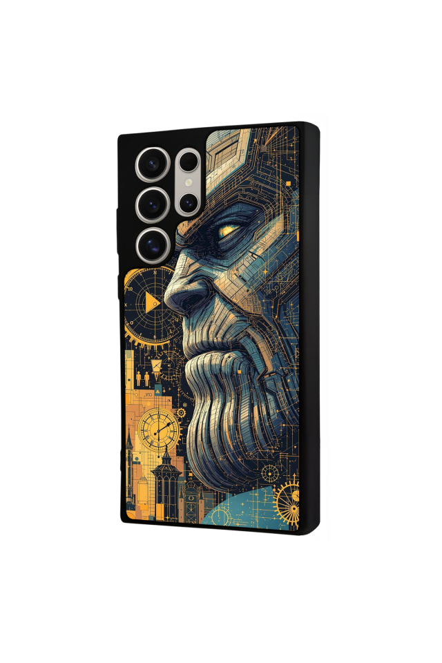 Samsung Galaxy S24 Ultra Uyumlu Thanos Tasarımlı Glossy Premium Kılıf