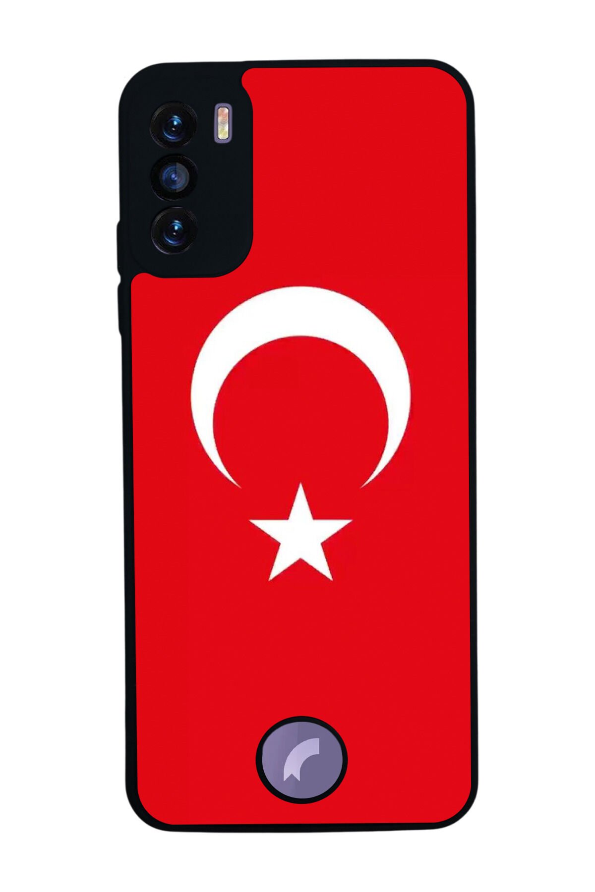 Reeder S19 Max Pro S Uyumlu TurkBayragi Tasarımlı Glossy Premium Kılıf
