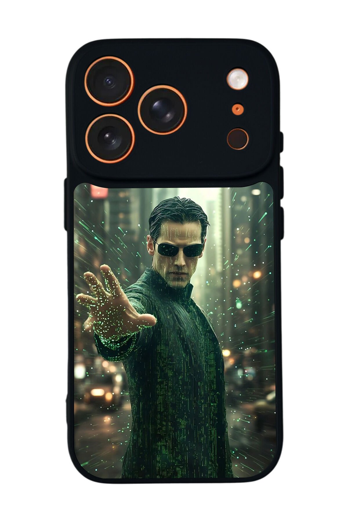 iPhone 17 Pro Uyumlu MatriiPhone 17 Pro Tasarımlı Glossy Premium Kılıf