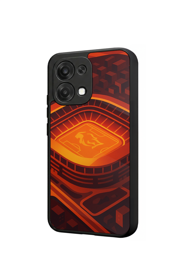 Oppo A6 Pro Uyumlu Aslan Tasarımlı Glossy Premium Kılıf