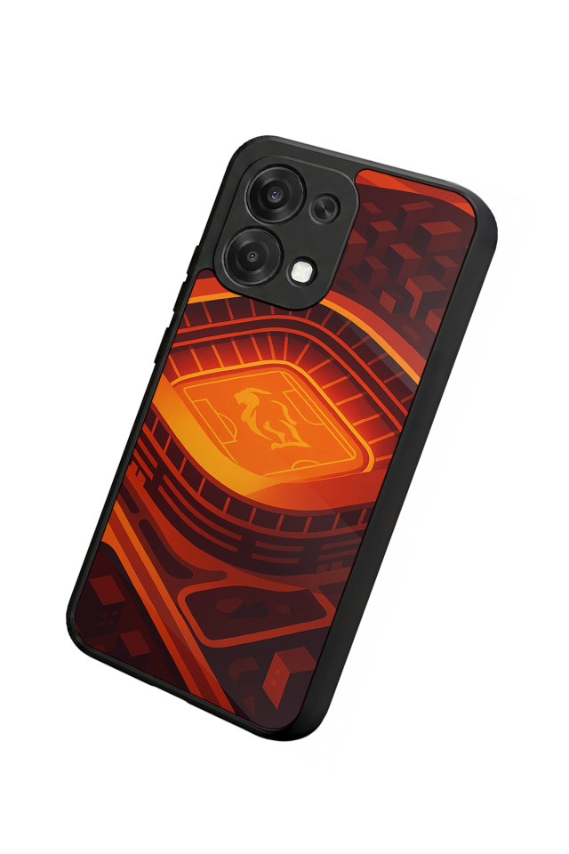 Oppo A6 Pro Uyumlu Aslan Tasarımlı Glossy Premium Kılıf