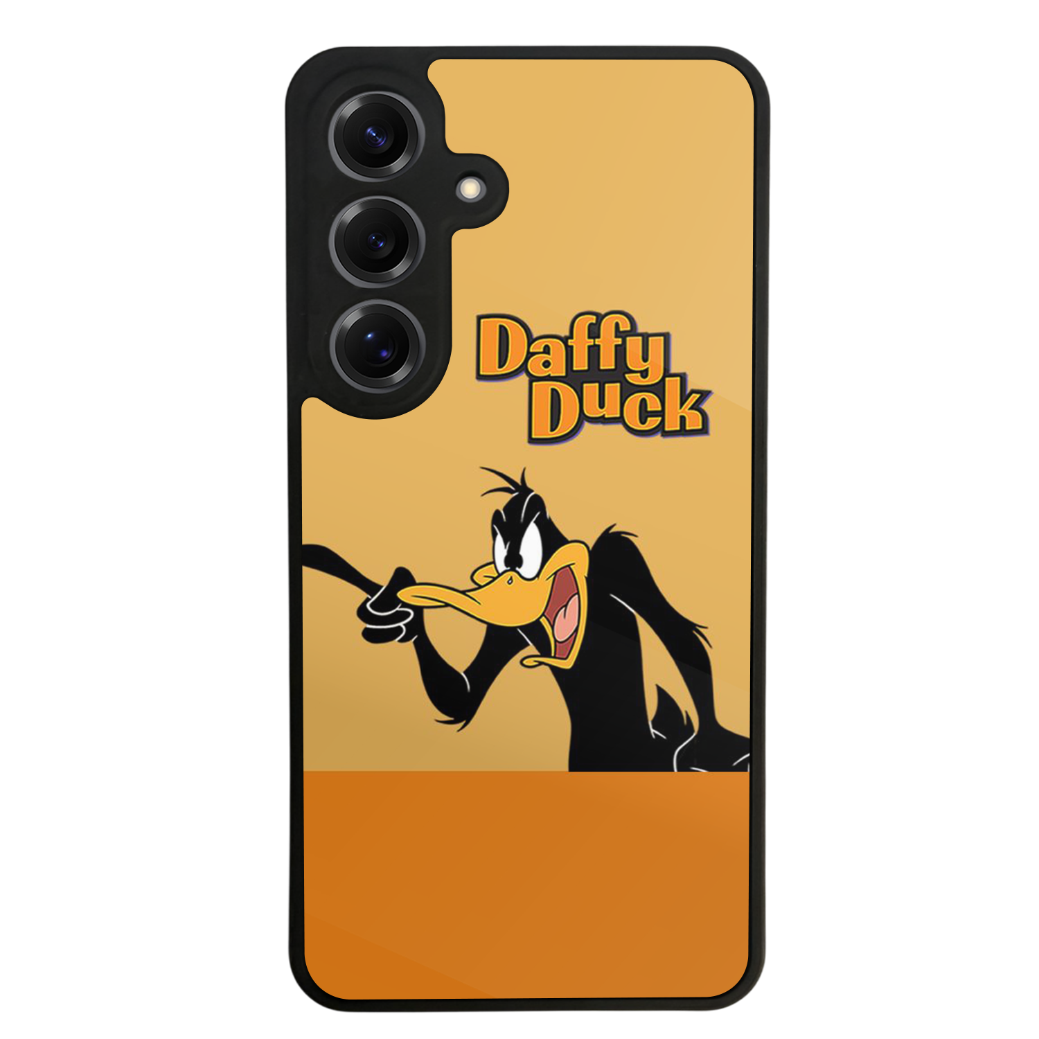 Samsung Galaxy S25 Uyumlu Daffy duck Tasarımlı Glossy Premium Kılıf