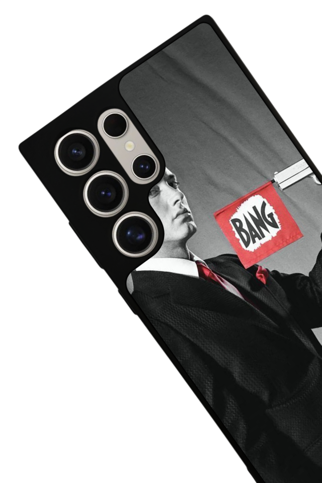 Samsung Galaxy S23 Ultra Uyumlu Eminem Tasarımlı Glossy Premium Kılıf