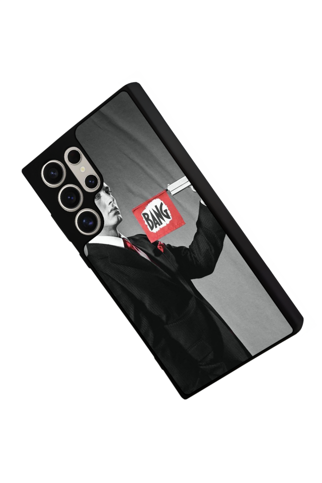 Samsung Galaxy S23 Ultra Uyumlu Eminem Tasarımlı Glossy Premium Kılıf