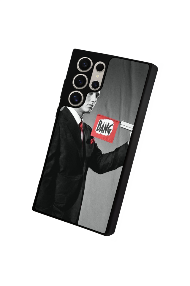 Samsung Galaxy S23 Ultra Uyumlu Eminem Tasarımlı Glossy Premium Kılıf