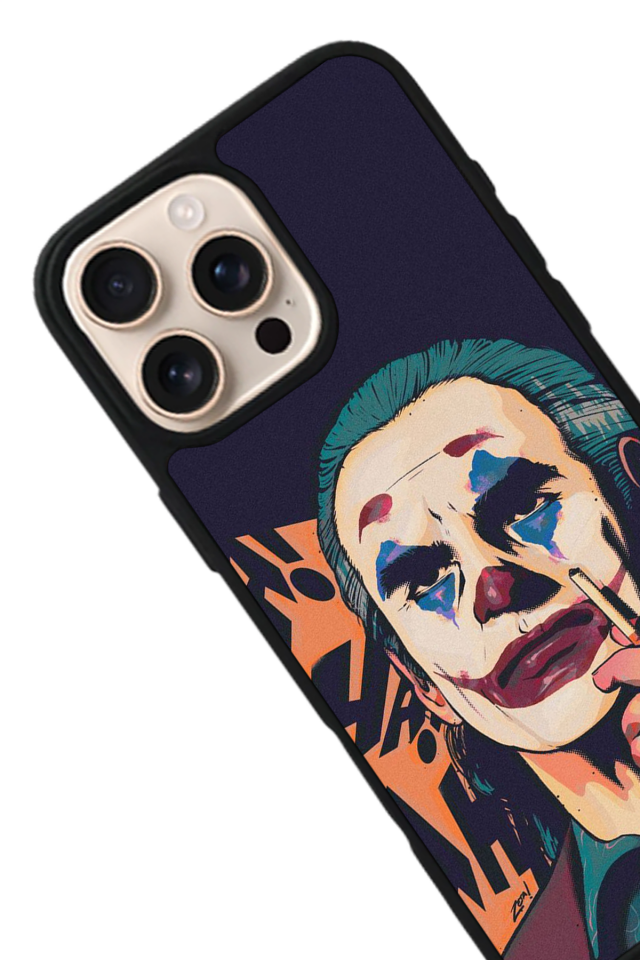 iPhone 14 Pro Max Uyumlu Joker Tasarımlı Glossy Premium Kılıf