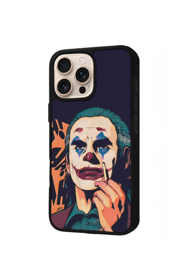 iPhone 14 Pro Max Uyumlu Joker Tasarımlı Glossy Premium Kılıf