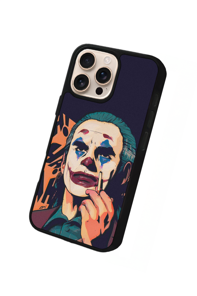 iPhone 14 Pro Max Uyumlu Joker Tasarımlı Glossy Premium Kılıf
