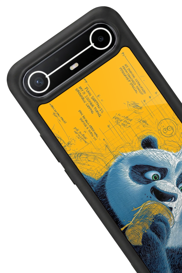 Tecno Spark Slim 5G Uyumlu Kung Fu Panda Tasarımlı Glossy Premium Kılıf
