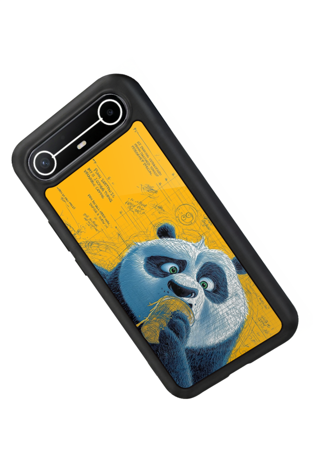 Tecno Spark Slim 5G Uyumlu Kung Fu Panda Tasarımlı Glossy Premium Kılıf