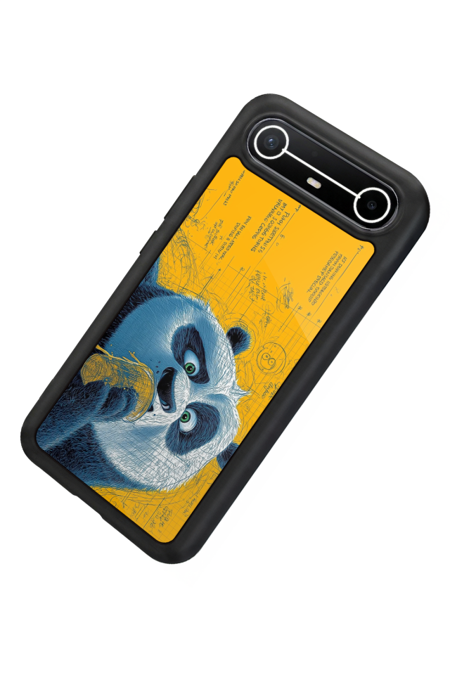 Tecno Spark Slim 5G Uyumlu Kung Fu Panda Tasarımlı Glossy Premium Kılıf