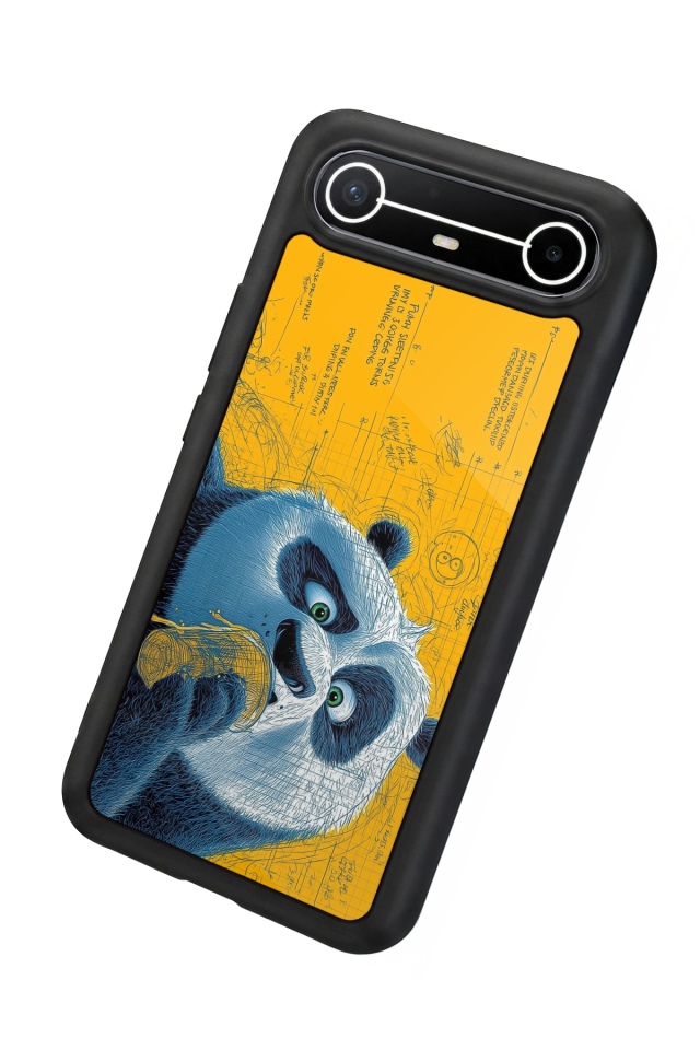 Tecno Spark Slim 5G Uyumlu Kung Fu Panda Tasarımlı Glossy Premium Kılıf